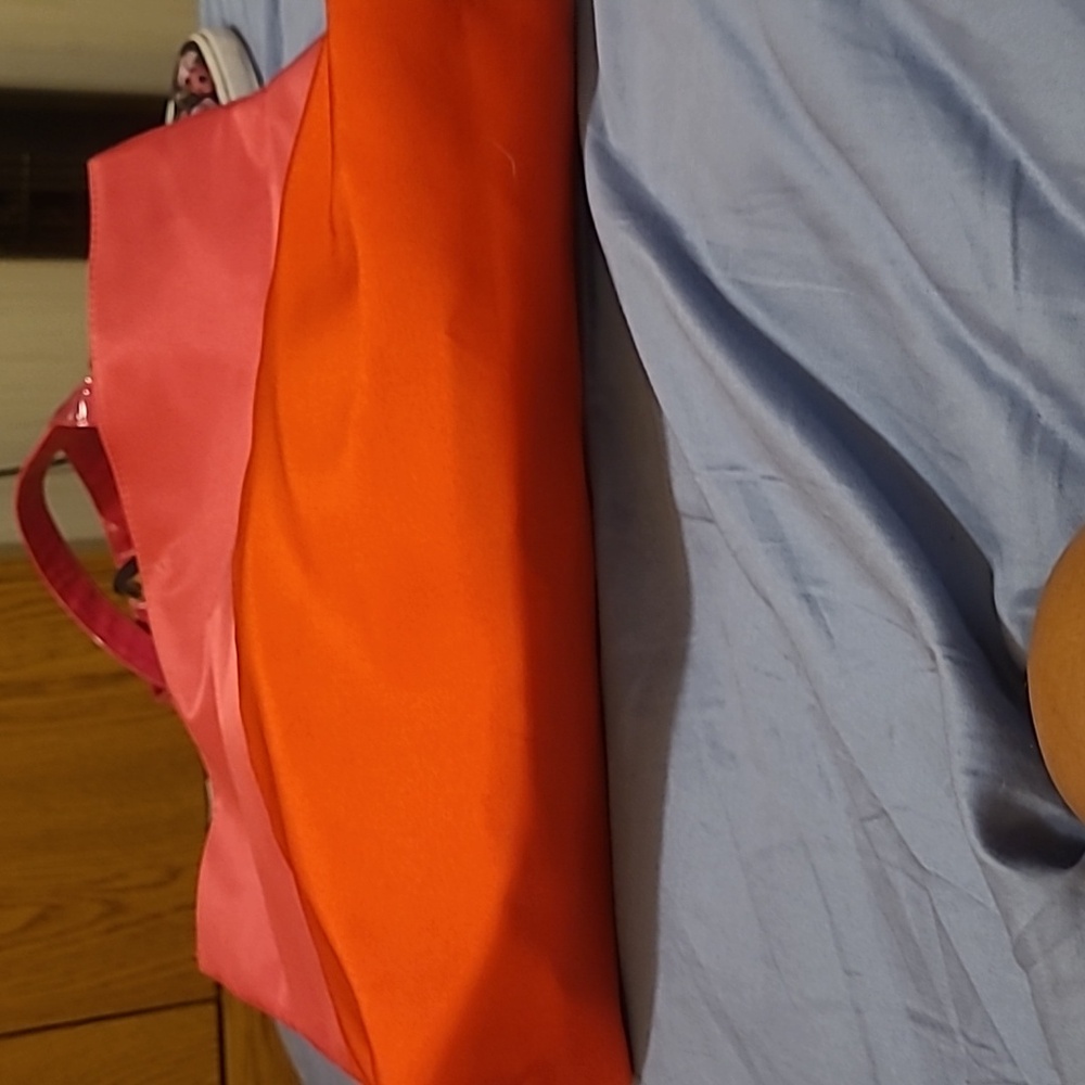 Lancome Red and Orange Tote Bag - Picture 7 of 8